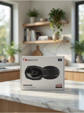 Nakamichi NSE6948 6x9” 3-Way Coaxial Car Speakers